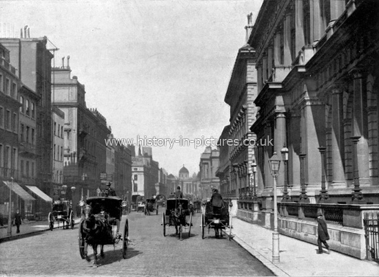 Pall Mall, London. c.1890's